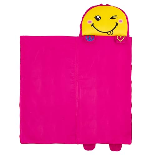 Image of Kid's Nap Buddies Character Preschool Nap Mat, Toddler Sleeping Bag with Pillow for Daycare, Ages 3+