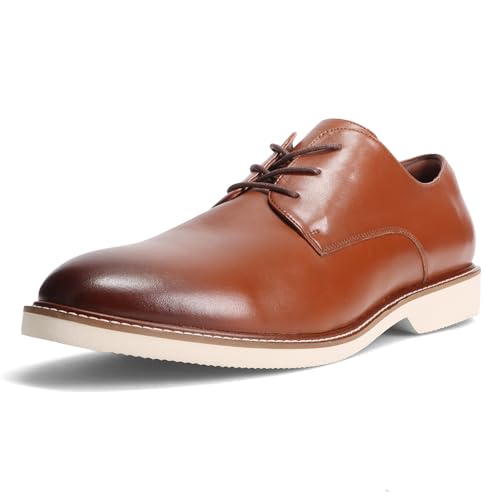 Image of Gunnar and Troy Sentinel Mens Oxford Dress Shoes, Multi-Colors & Sizes | Men's Wingtip Oxford Dress Shoes, Soft Leather Classic Lace-Up Modern Shoes