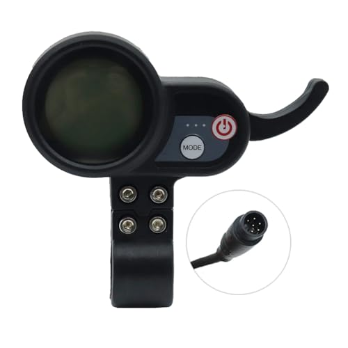 Txeian 36V-60V LCD ディスプレイダッシュボード 6PIN 電動スクーター電動自転車メーター電動スクーターアクセサリー JP用