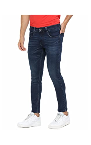 Image of Spykar Men's Slim Fit Low Rise Casual Jeans