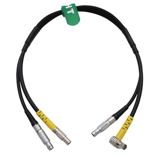 Cable CoaXpress de 90 grados HangTon CCM-1 que evita desconexiones en ARRI Alexa 35