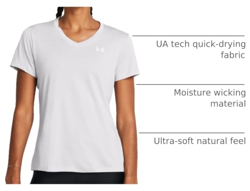 Image of Under Armour Women's Tech Twist V Neck Short Sleeve T-Shirt