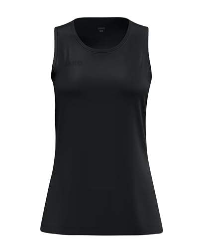 Haut sans manches JAKO noir femme taille L t-shirt uni casual quotidien