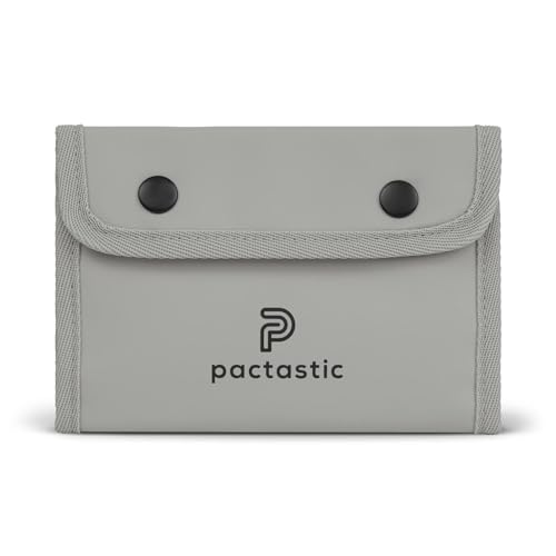 Pochette voyage document grise imperméable pour homme et femme