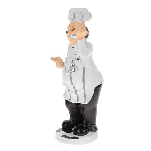 Accessoire Décoratif Original OSALADI, Figurine de Chef Cuisinier en Cadeau Idéal