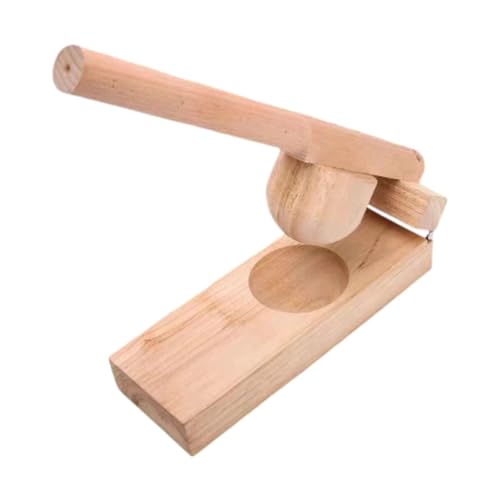 Reviews de Máquinas de hacer Mochi más recomendados. 39 Fxzqgnh Máquina para hacer Mochi de madera Qingming Skin Maker, herramienta de cocina para hacer pasteles de mano, prensa de, bola Qingtuan para fiesta d, Madera 8cm, Individuales