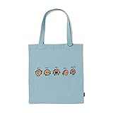 BT21 Official Merchandise by Line Friends - SHOOKY Character Drawing Tote Bag