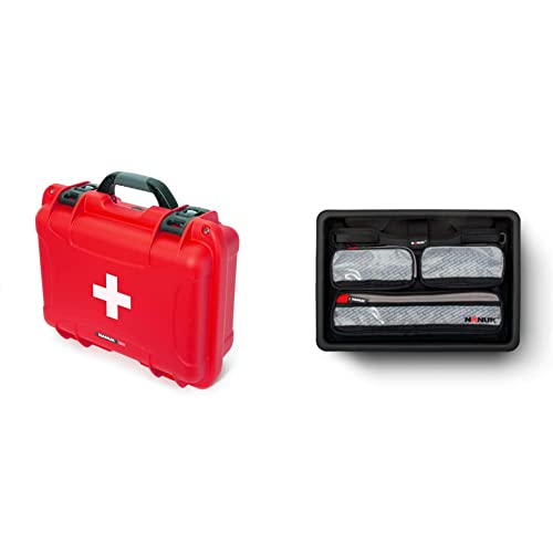 Image of Nanuk 920 Waterproof First Aid Case Bundle with Lid Organizer Accessories