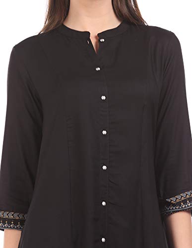 Image of Women's Rayon A-Line Regular Kurta