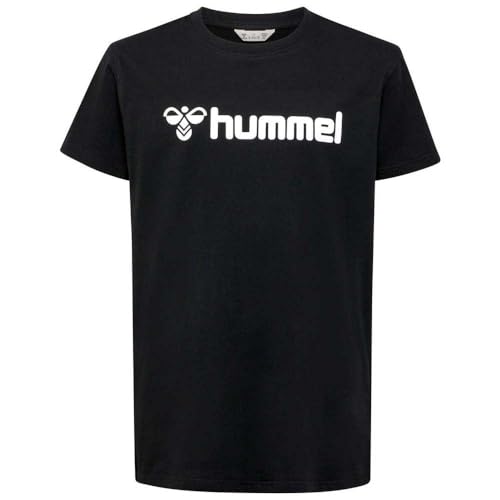 hummel Uni_Kids Hmlgo 2.0 Logo S/S Kids T-Shirt, Schwarz, 152 EU