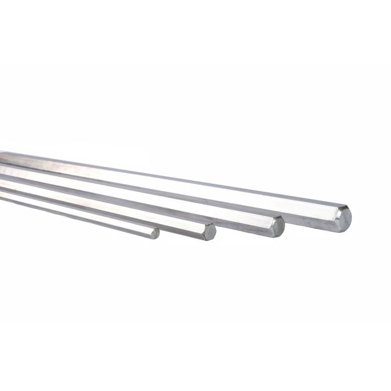 Barre hexagonale acier inoxydable Ø 32 mm à haute usinabilité AISI 303 de 0.5 m