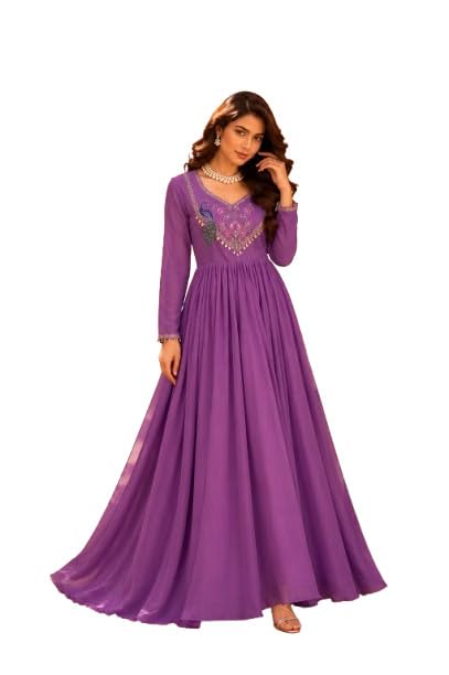 SRIOMI'S Classy PREMIMUM Collection Designer Gown for Women-image-46