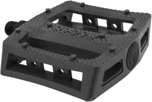 The Shadow Conspiracy Ravager Plastic BMX Pedals Black