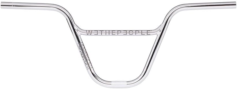 WeThePeople Utopia BMX Handlebar, Diameter: 22.2mm, 29", Rise: 9.75", Chrome