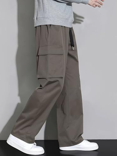 Image of Lymio Cargo for Men || Cotton Cargo Pant || Drawstring Waist Pant (Also Available in Plus Sizes) (133-136)