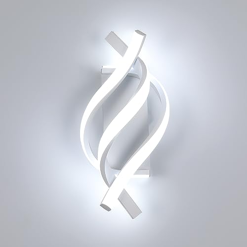 Dorlink Modern LED Wall Light 22W White Spiral Aluminum Modern LED Wall Lamp