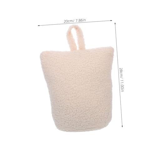 Cale-porte en peluche mignon avec butée de porte amovible lestée - 2