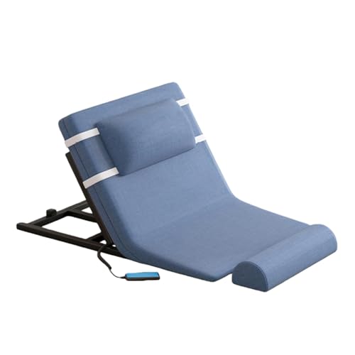 Respaldo de cama eléctrico ajustable con control remoto con cable, rango de elevación de 2-80° para mayor comodidad y apoyo en el cuidado del hogar