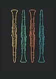  Clarinetes: Cuaderno punteado, DIN A4 (21x29,7 cm), 120 páginas, papel color crema, cubierta mate