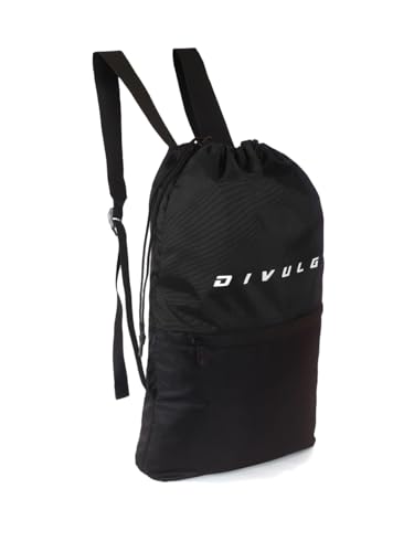 Image of DIVULGE Thunder Drawstring Daypack bag, Sports bag, Gym bags With Zip pocket (16 L Backpack)