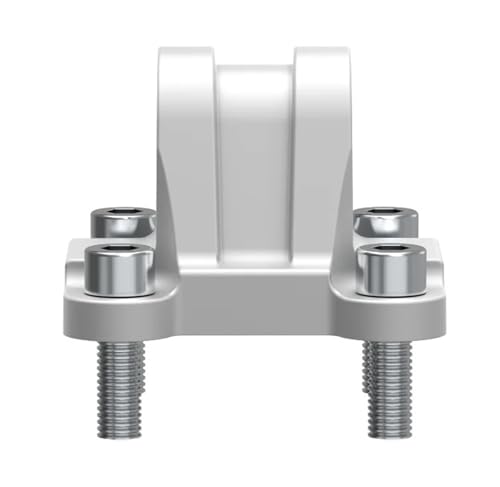 Boucle d'oreille Double SNCL-63 base cylindrique fixation axe - 2