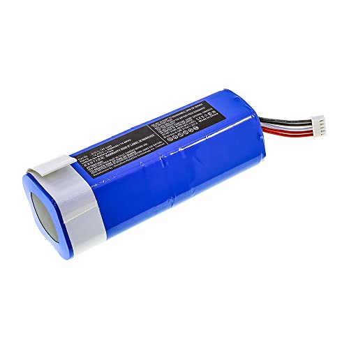 Synergy Digital Vacuum Cleaner Battery, Compatible with Ecovacs T30 Omni Vacuum Cleaner, (Li-ion, 14.4V, 5200mAh) Ultra High Capacity, Replacement for Ecovacs S10-Li-144-5200 Battery