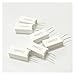 VISKEE 5 PCS Vertical Cement Resistance 10W 1K 1.2K 1.5K 1.8K 2K 2.2K 2.5K 2.7K 3K 3.3K 3.9K 4.7K 5K 5.1K 5.6K 6.8K 7.5K 8.2K 10K 12KOhm (Size : 4.7K)