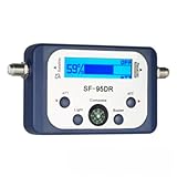 Compteur de signal intégré : dispose d'un compteur de force du signal IF intégré qui comprend une invite sonore et un signal sonore pour un alignement de l'antenne parabolique sans tracas.