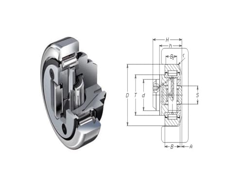 Roulement PR4.056+AP combiné pour stabiliser les charges radiales axiales
