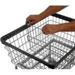 R & B Wire E - DIVIDER Adjustable & Removable Divider for E Basket