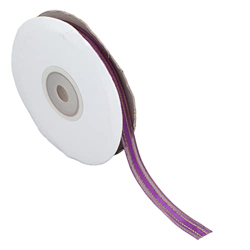 Fita de cetim transparente, fitas coloridas de chiffon textura delicada reutilizável única de 22 met