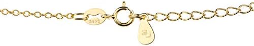Cafeine Molecuul hanger met halsketting, allemaal van 925 sterling zilver, kleuren: zilver, goud, roségoud, door Serebra Jewelry (SJ