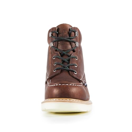 Image of Golden Retriever Work Boots for men Waterproof Comfortable 6 inch Full Grain Tumbled Leather Welt Slip and Oil-Resistant STEEL /SOFT Toe Construction Boots G6192D G6158ST G6282D G6258ST