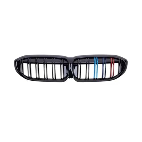 Calandre double barre pour BMW Série 3 G20 G21 2019-2023 calandre de rein M-Color avant