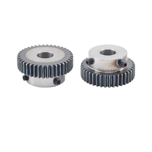 Engranaje modular de transmisión en ángulo de 90 grados y acero 45# con eje 12mm 1