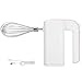 Batidora de huevos eléctrica, carga USB, mini batidora de harina de mano accesorio para hornear batidora de cocina portátil batidora de huevos y batidora para pasteles hornear y cocinar