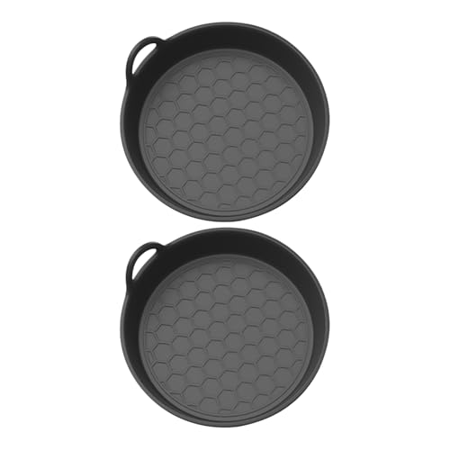 Coster de automóvil, Posavasos para el portavasos para el Coche, 2 Piezas Inserto de Copa de Silicona sin Deslizamiento Inserto, Elegantes Accesorios Interiores automotrices para Viajes por Carretera