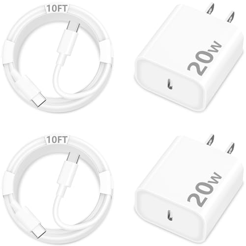 [Apple MFi Certified] iPhone 17 16 Charger Fast Charging, ELITEED PD3.0 20W USB-C Chargers Block for...