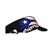 Retro Puerto Rico Flag Hats Visor Women Men Sun Hat Fashion Puerto Rico Visors Hats Adjustable Sport Wide Brim Cap