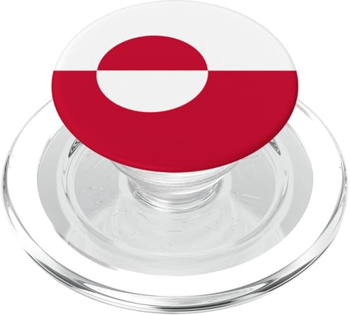Greenlandic Flag of Greenland PopSockets PopGrip for MagSafe