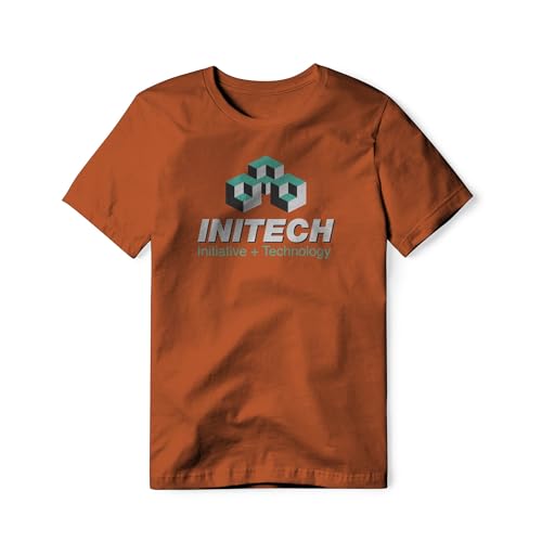 Initech Logo : Office Space Movie, Classic Cotton Tee