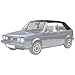 Sierra Auto Tops Convertible Top Replacement for Volkswagen Cabrio 1980-1993, Cabrio Vinyl, Black (No Frame)