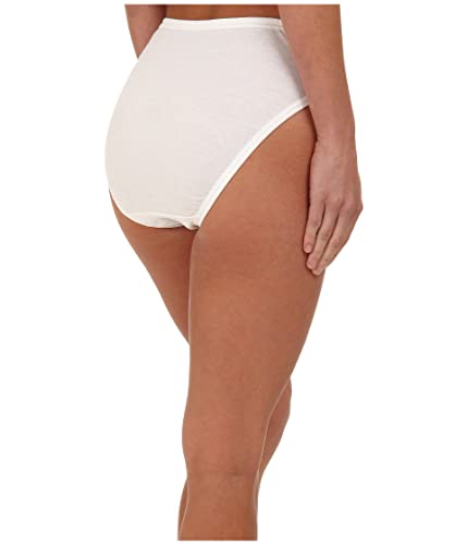 Jockey Women's Underwear Plus Size Elance French Cut - 3 Pack, White, 10 #TOP3