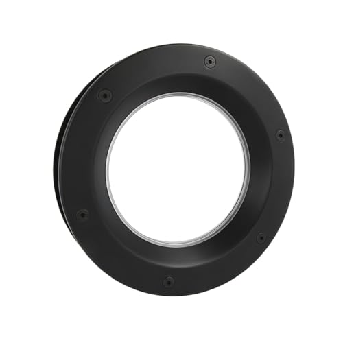 MLS Bullauge B6000, Bullauge für Türen, aus Robustem Aluminium, VSG-Sicherheitsglas, Passend für 40 mm Starke Türen, Sichtbare Befestigungsschrauben, 400 mm Durchmesser, Klares Glas, Schwarz MLS Bullauge B6000, Bullauge für Türen, aus Robustem Aluminium, VSG-Sicherheitsglas, Passend für 40 mm Starke Türen, Sichtbare Befestigungsschrauben, 400 mm Durchmesser, Klares Glas, Schwarz