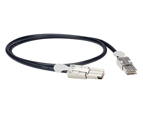 Boxfire CAB-STK-E Stacking Cable – Networking Cable Compatible with Catalyst 2960-X and 2960-XR – Stack Up to 8 Switches – Minimal Downtime and Interruption – 0.5M