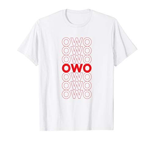 owo Face| Kawaii Anime Funny Meme Language Weeb Asian T-Shirt
