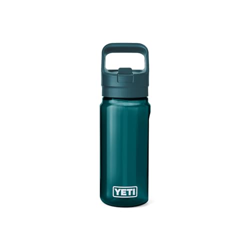 Image of YETI Yonder 600 ml /20 oz Water Bottle with Yonder Straw Cap, Agave Teal