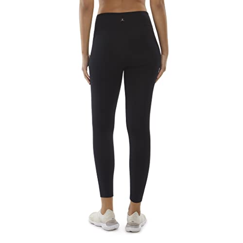 Buy Danskin Women's Mid Rise Ankle Legging, Black Salt, Small at