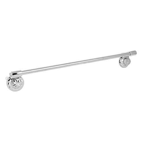 Ruilogod Tasse d'aspiration Murale Murale de Salle de Bain Chroméplate Porte-chinière Tonigrette argentée