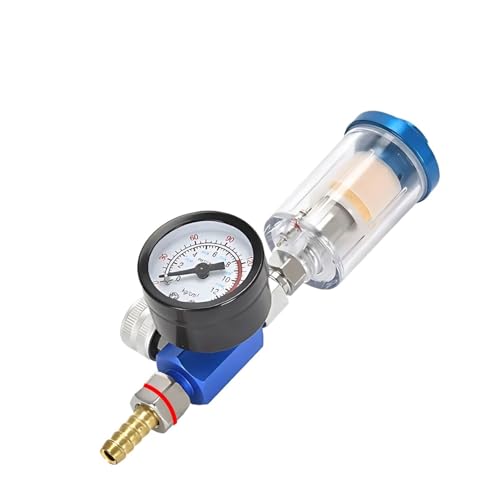 Séparateur de filtre G1/4 avec sangle de manomètre et régulateur d'air pour pistolet US